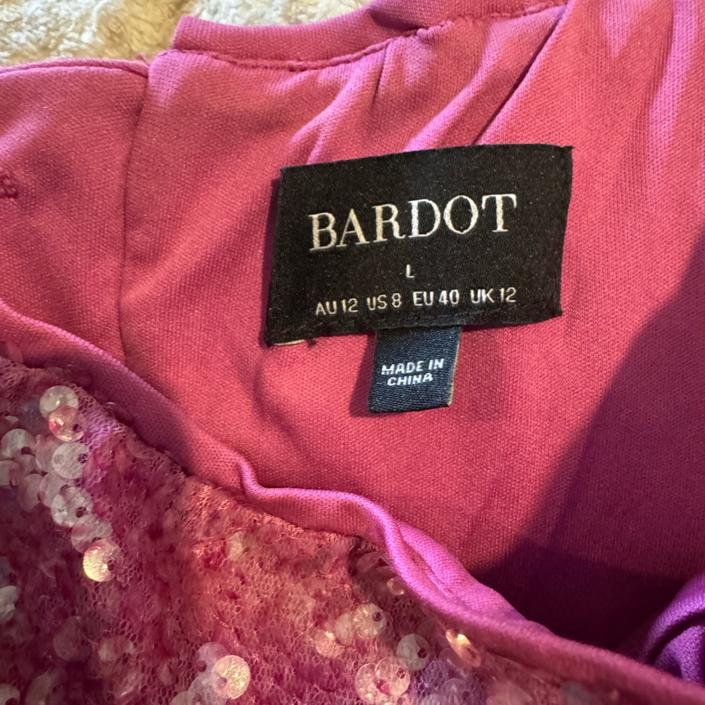 Bardot Infinite Sequin Dress View 3